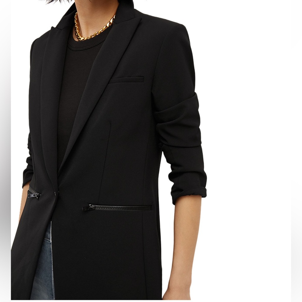 Veronica beard scuba jacket with hoodie Dickey - Picture 5 of 13